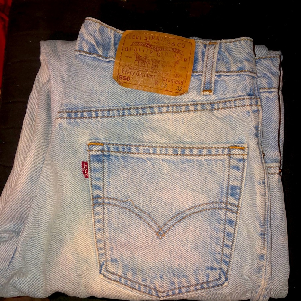 Levi’s 550 33x32 light wash